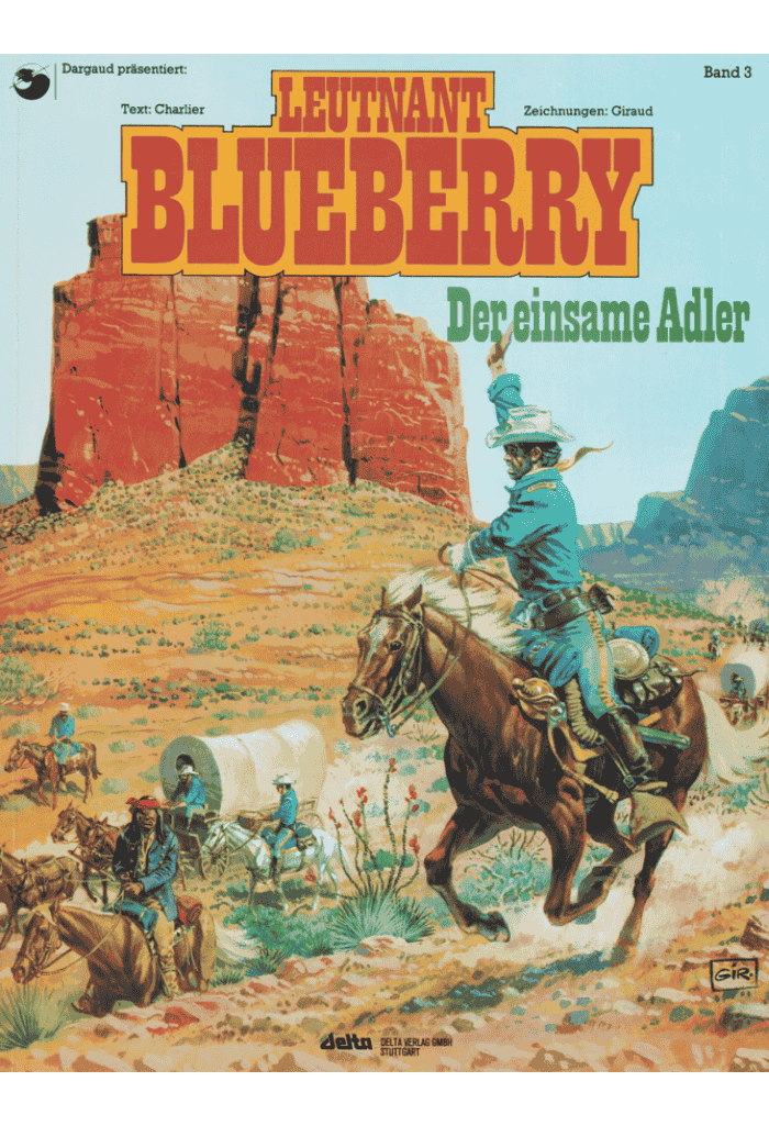 Leutnant Blueberry Hardcover (Deutsch) - Beispielfoto